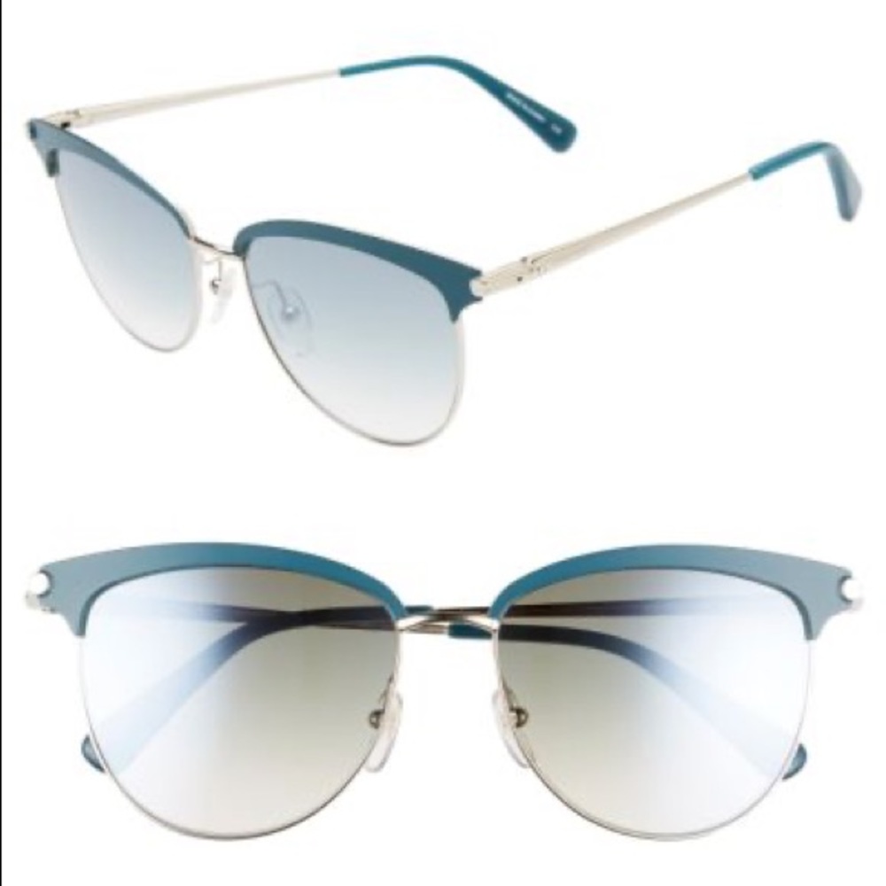 🌟LAST ONE🌟NWT [Longchamp] Blue Wayfair Sunglasses w Case - Picture 9 of 9